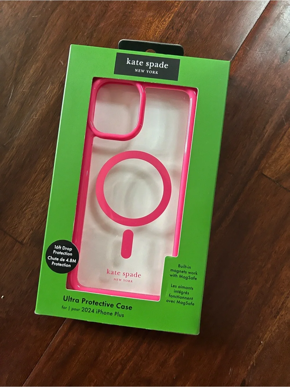 ♠️Kate Spade iPhone -16 plus Protective Case new